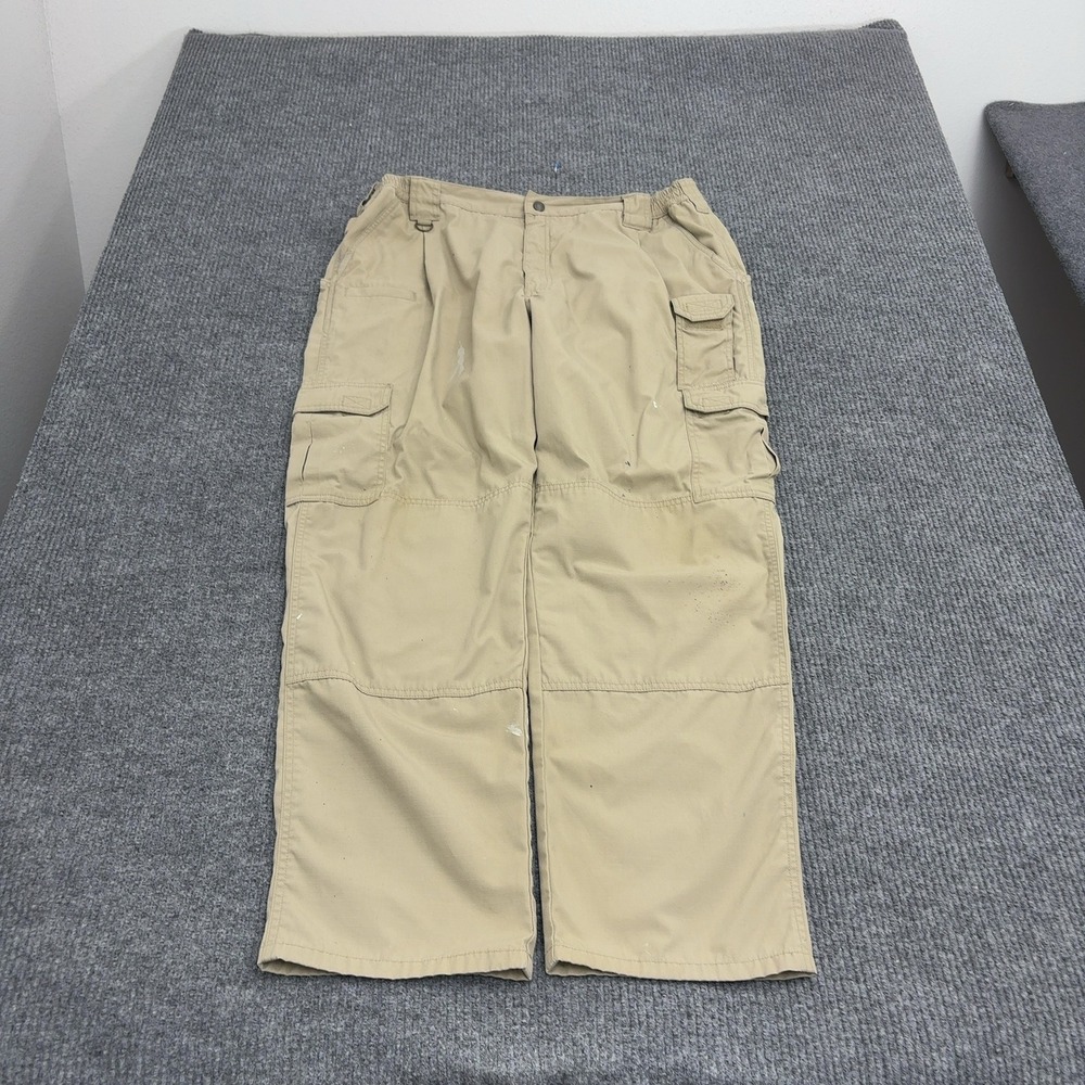 511 Tactical Cargo Pants Mens 42 Tan Polyester Cotton Ripstop Workwear Utility